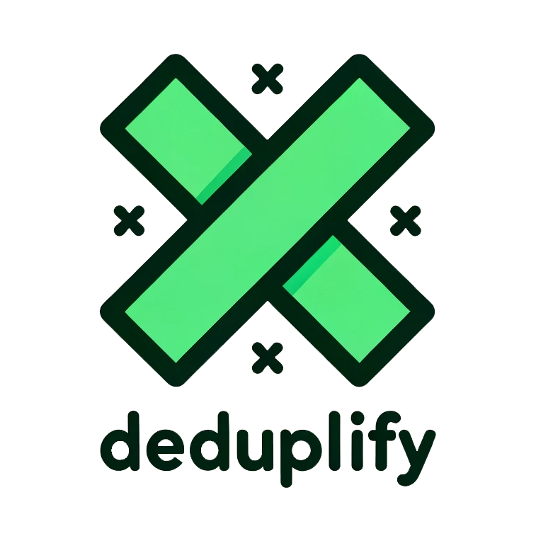 Deduplify logo